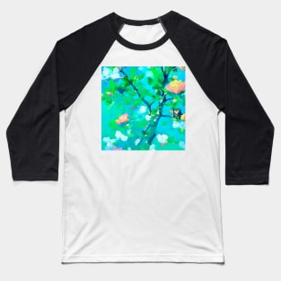 Impressionist Blossoms on Branches Baseball T-Shirt